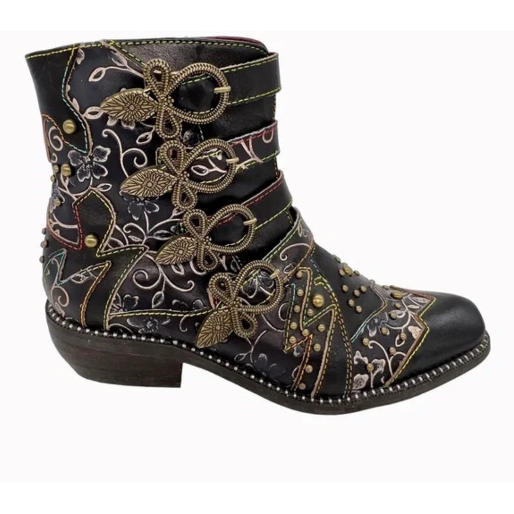 L'Artiste by Spring Step Size 36 Rodeha Booties Ladies Boots
